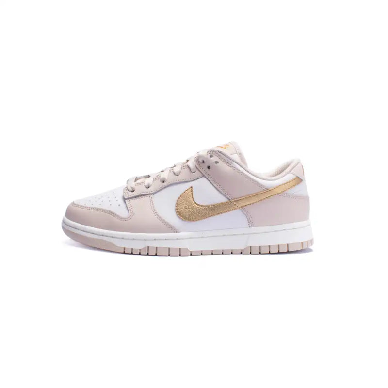 Nike Dunk Low Phantom Metallic Gold (Women's) (DX5930-001)