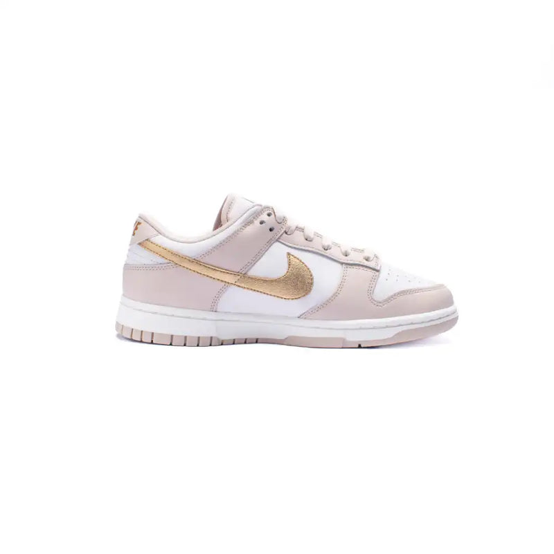 Nike Dunk Low Phantom Metallic Gold (Women's) (DX5930-001)