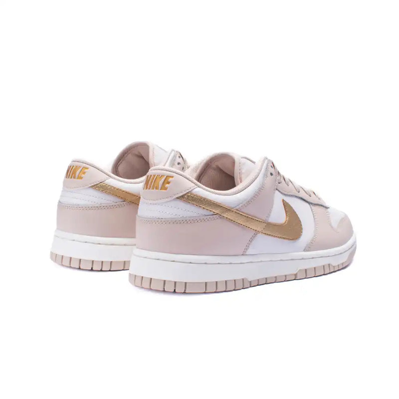 Nike Dunk Low Phantom Metallic Gold (Women's) (DX5930-001)