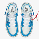 Jordan 1 Retro High Off-White University Blue