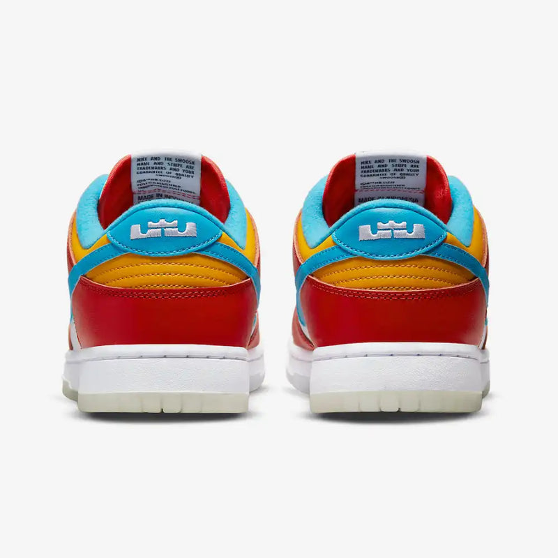 Nike Dunk Low QS LeBron James Fruity Pebbles (DH8009-600)