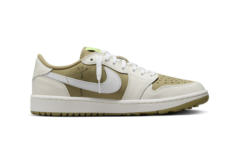 Jordan 1 Retro Low Golf Travis Scott Neutral Olive (FZ3124-200)