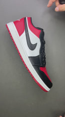 Jordan 1 Low Bred Toe (553558-612)
