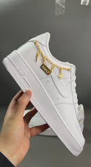 Nike Air Force 1 Low LX White Pendant (Women's) (DD1525-100)