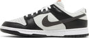 Nike Dunk Low Black Total Orange Mini Swoosh (FN7808-001)